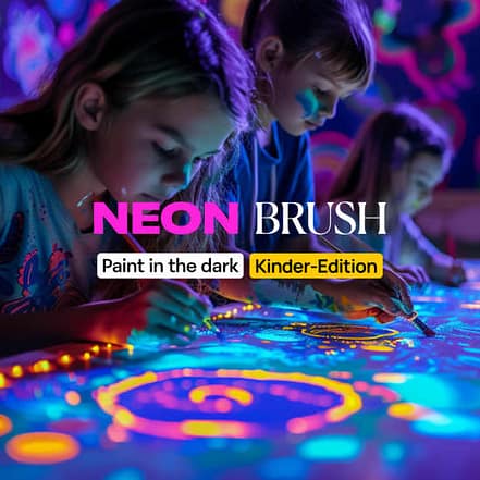 Neon Brush Kids: Ein Neon-Malkurs für die Familie at You Name It – EXII SPACE, Hamburg, Germany OXGE.com Special Offers, Deals & Discounts in Germany