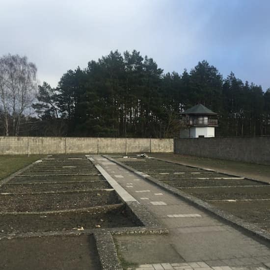 Rundgang durch das Konzentrationslager Sachsenhausen at Sachsenhausen Concentration Camp Memorial, Berlin, Germany