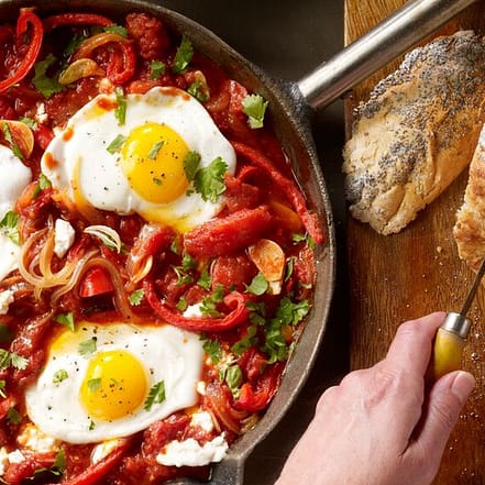 Shakshuka (Levantinisches Frühstück) nach Wahl für 2 oder 4 Personen Berlin OXGE.com Special Offers, Deals & Discounts in Germany