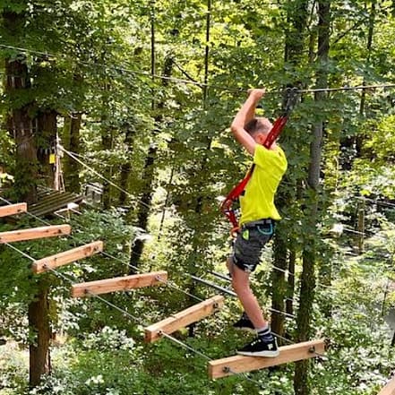 Abenteuer in luftiger Höhe: Kletterpark-Erlebnis für bis zu 6 Personen Leipzig/Halle OXGE.com Special Offers, Deals & Discounts in Germany