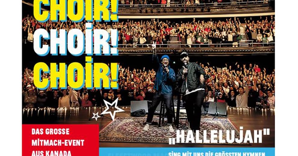 Ticket für “”Choir! Choir! Choir!”” im Mai in Berlin und Hamburg Hamburg OXGE.com Special Offers, Deals & Discounts in Germany