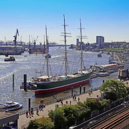 Museumsschiff RICKMER RICKMERS at Museumsschiff Rickmer Rickmers, Hamburg, Germany OXGE.com Special Offers, Deals & Discounts in Germany