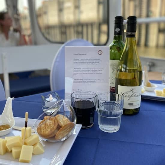 Hamburg: Genussvolle Hafentour mit Käse + Wein at Brücke 10, Hamburg, Germany