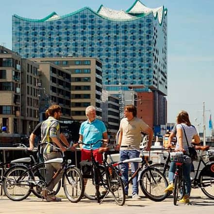 Geführte Sightseeing-Biketour durch Hamburg at Guided Hamburg City Bike Tour, Hamburg, Germany OXGE.com Special Offers, Deals & Discounts in Germany