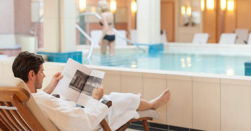 Spa-Tageseintritt inkl. Wickeltuch und Handtücher für 1 bis 4 Personen Frankfurt OXGE.com Special Offers, Deals & Discounts in Germany