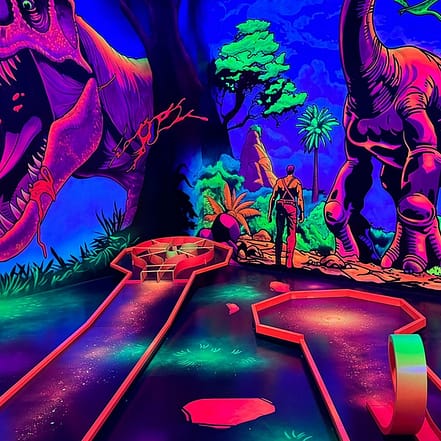 Einzigartiges Schwarzlicht-Minigolf: ca. 45 Min. Spiel für eine Person Osnabrück OXGE.com Special Offers, Deals & Discounts in Germany
