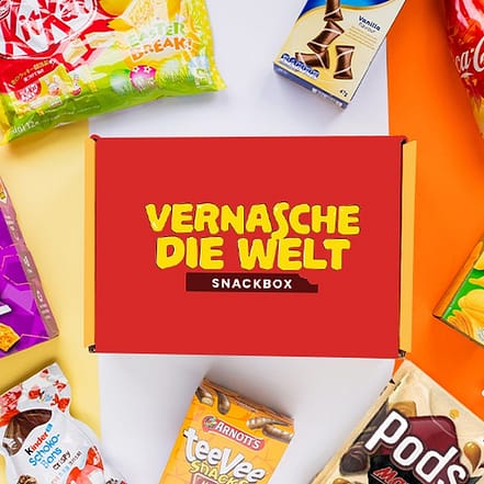 Snacks-Weltreise mit Länder-Box von Vernasche die Welt National Deal OXGE.com Special Offers, Deals & Discounts in Germany