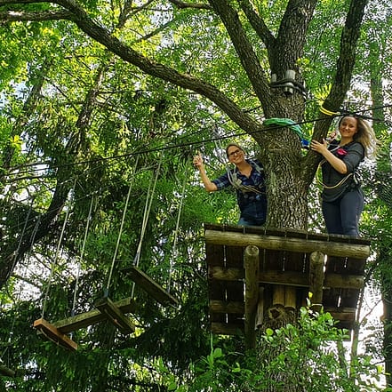 Spannendes Outdoor-Abenteuer: 3 Std. Hochseilgarten für 2 oder 4 Pers. München OXGE.com Special Offers, Deals & Discounts in Germany