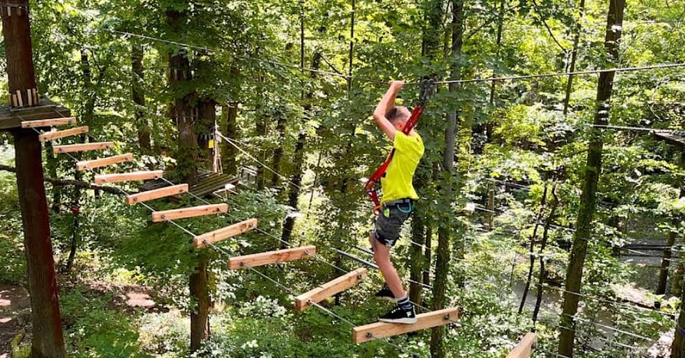 Abenteuer in luftiger Höhe: Kletterpark-Erlebnis für bis zu 6 Personen Leipzig/Halle OXGE.com Special Offers, Deals & Discounts in Germany