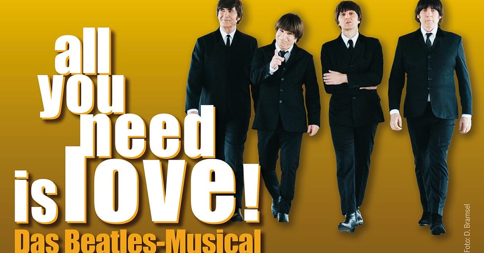 All You Need Is Love! – Beatles Musical vom 17.6. – 25.6. in Hamburg Braunschweig OXGE.com Special Offers, Deals & Discounts in Germany