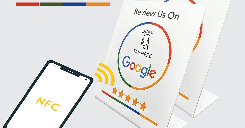 Google Bewertungsaufsteller mit NFC Berlin OXGE.com Special Offers, Deals & Discounts in Germany