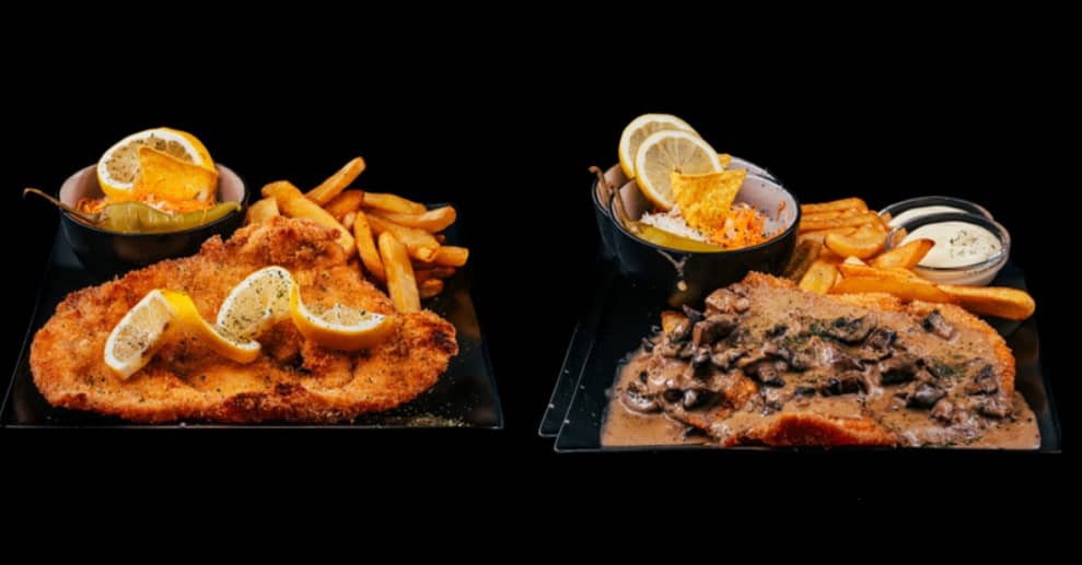 Schnitzel nach Wahl mit Pommes frites, Beilagensalat und Dip Dortmund OXGE.com Special Offers, Deals & Discounts in Germany