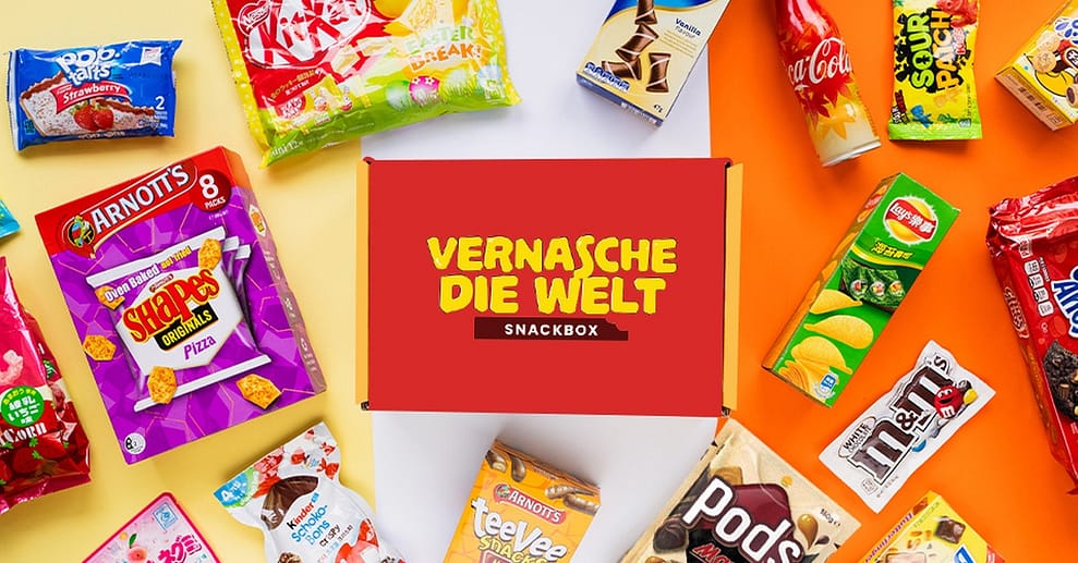 Snacks-Weltreise mit Länder-Box von Vernasche die Welt National Deal OXGE.com Special Offers, Deals & Discounts in Germany