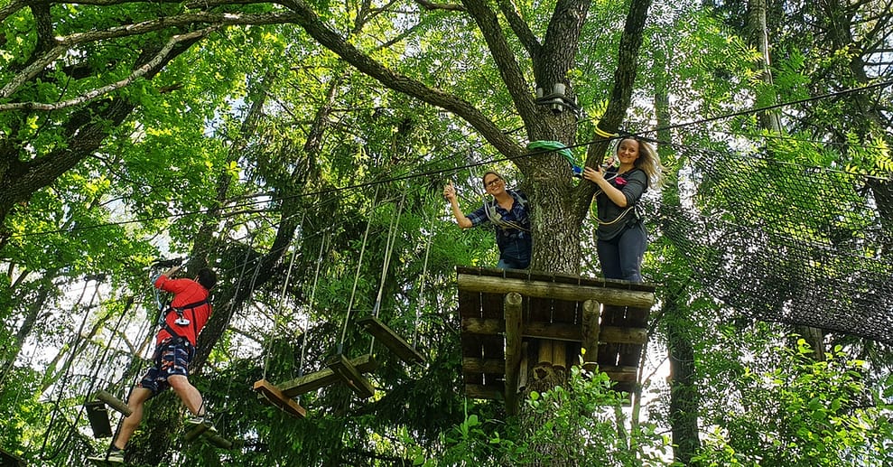 Spannendes Outdoor-Abenteuer: 3 Std. Hochseilgarten für 2 oder 4 Pers. München OXGE.com Special Offers, Deals & Discounts in Germany
