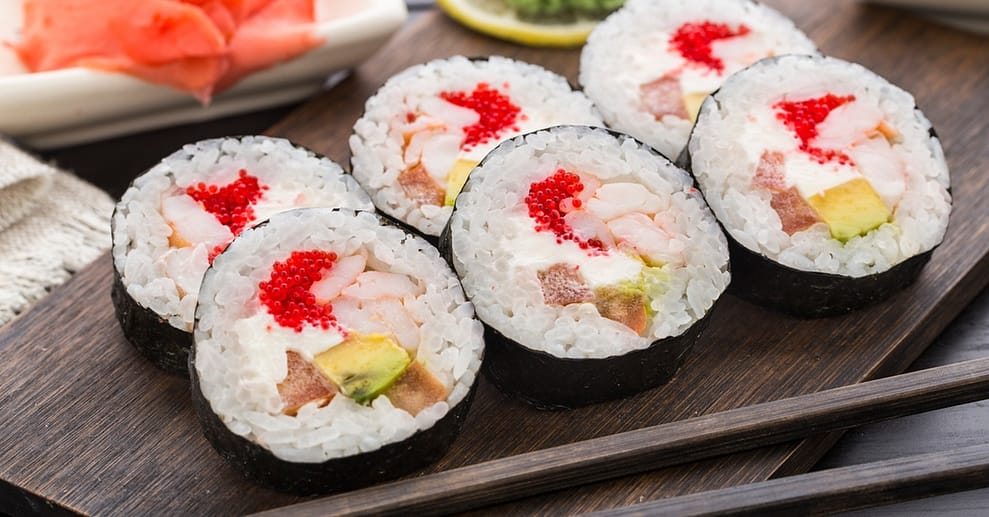 Wertgutschein zur Abholung über 20 € anrechenbar auf Sushi Hamburg OXGE.com Special Offers, Deals & Discounts in Germany