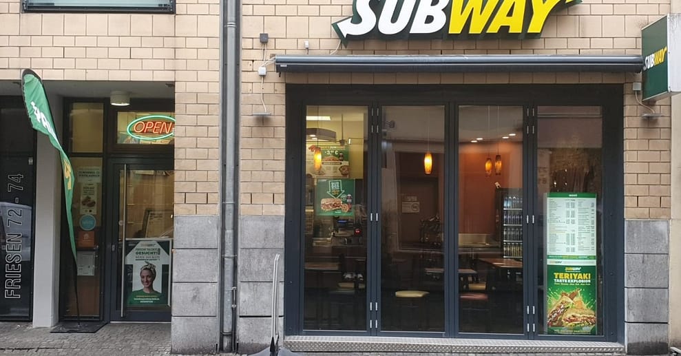 Wrap, Cookie & Getränk für 1-4 Personen bei Subway Köln Friesenstraße Köln OXGE.com Special Offers, Deals & Discounts in Germany